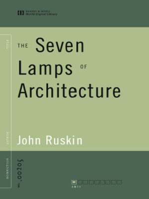 the seven lamps of architecture